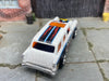Custom Hot Wheels 1955 Chevy Nomad Wagon Custom Painted 55 Alive Livery With Chrome Rally Wheels With Rubber Tires