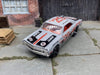 Custom Hot Wheels 1967 Chevy Chevelle In Gray With Leap Year 29 Livery With Black 5 Spoke Race Wheels With Rubber Tires