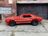 Custom Hot Wheels 1967 Pontiac Firebird In Red With Gray Smoothie Race Wheels With Race Slicks Rubber Tires