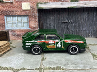 Green 1984 Audi Sport Quattro custom Hot Wheels, view 1
