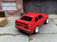 1984 Audi Sport Quattro custom, red, white wheels, view 2