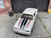 Custom Hot Wheels 1986 Chevy Monte Carlo In White With Chrome BBS Wheels With Rubber Tires