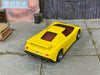 Custom Hot Wheels - 1994 Bugatti EB110 SS - Yellow - Gray 4 Spoke Wheels - Rubber Tires