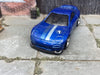 Custom Hot Wheels 1995 Mazda RX-7 In Blue With Chrome BBS Wheels With Rubber Tires