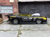 Custom Hot Wheels 2010 Chevy Camaro Pro Stock Drag Car In Mooneyes Racing Satin Black and Yellow With Gray Smoothie Race Wheels With Goodyear Cheater Slicks Rubber Tires