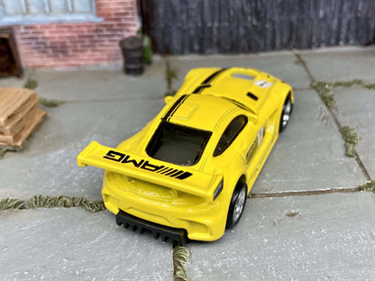 Custom Hot Wheels 2016 Mercedes AMG GT3 BBS Racing Wheels Rubber Tires
