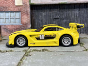 Custom Hot Wheels 2016 Mercedes AMG GT3 BBS Racing Wheels Rubber Tires