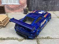 2016 Mercedes AMG GT3 custom Hot Wheels with blue racing wheels