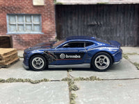 2018 Camaro SS Brembo custom Hot Wheels with blue wheels