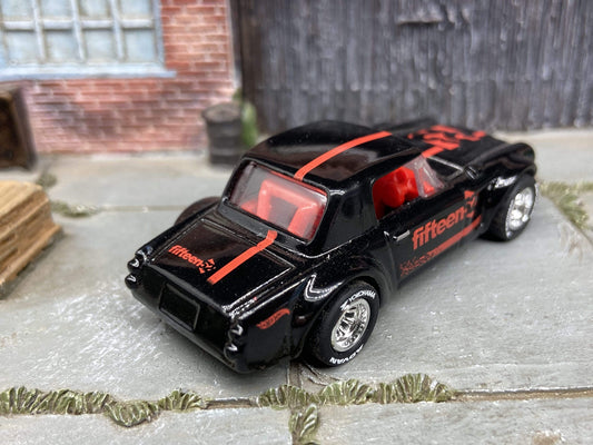 Custom Hot Wheels Fairlady 2000 In Black and Red With Chrome Race Wheels With Yokohama Rubber Tires