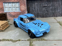 Blue-and-black Fairlady 2000 custom Hot Wheels — view 2