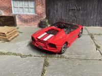 Lamborghini Reventon Roadster custom Hot Wheels, red, view 2