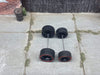 Custom Hot Wheels - Matchbox Rubber Tires & Wheels: Red Line Rubber Tires And Black 5 Spoke Deep Dish Wheels 10mm - 12mm