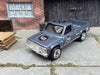 Custom Hot Wheels Mazda REPU Mini Truck In Gray Blue With 5 Spoke Deep Dish Wheels With Rubber Tires