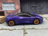 Custom Hot Wheels McLaren 720S Race Car In Purple With Copper 5 Spoke Race Wheels With Rubber Tires