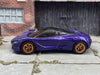 Custom Hot Wheels McLaren 720S Race Car In Purple With Copper 5 Spoke Race Wheels With Rubber Tires
