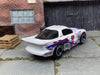 Custom Hot Wheels Pontiac Firebird In Red White and Blue With Black and Chrome Smoothie Race Wheels With Goodyear Rubber Tires