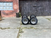 Custom Hot Wheels Wheels and Matchbox Rubber Tires - Gray Smooth Racing Wheels And Slick Rubber Tires 10mm & 10mm