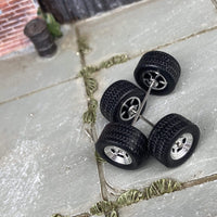 Custom Hot Wheels Wheels and Matchbox Rubber Tires - Hot Rod Mag Wheels Rubber Tires 10mm & 10mm