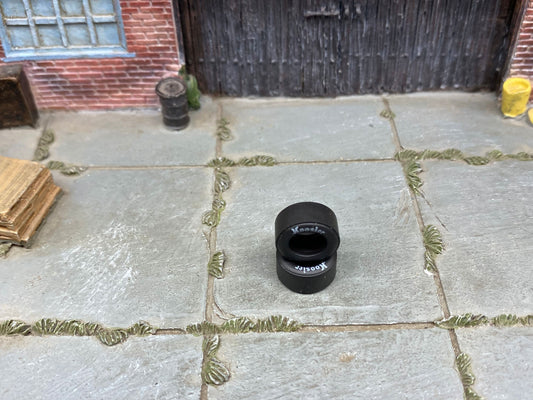 Custom Hot Wheels Wheels and Matchbox Rubber Tires - Race Tires Hoosier Rubber Tire Drag Slicks 12mm