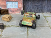 Custom Matchbox - 1933 Ford - Custom Painted Patina - Black 6 Spoke Wheels - Goodyear Rubber Tires