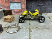 Sand Stinger 4 Wheeler Gold custom Matchbox keychain