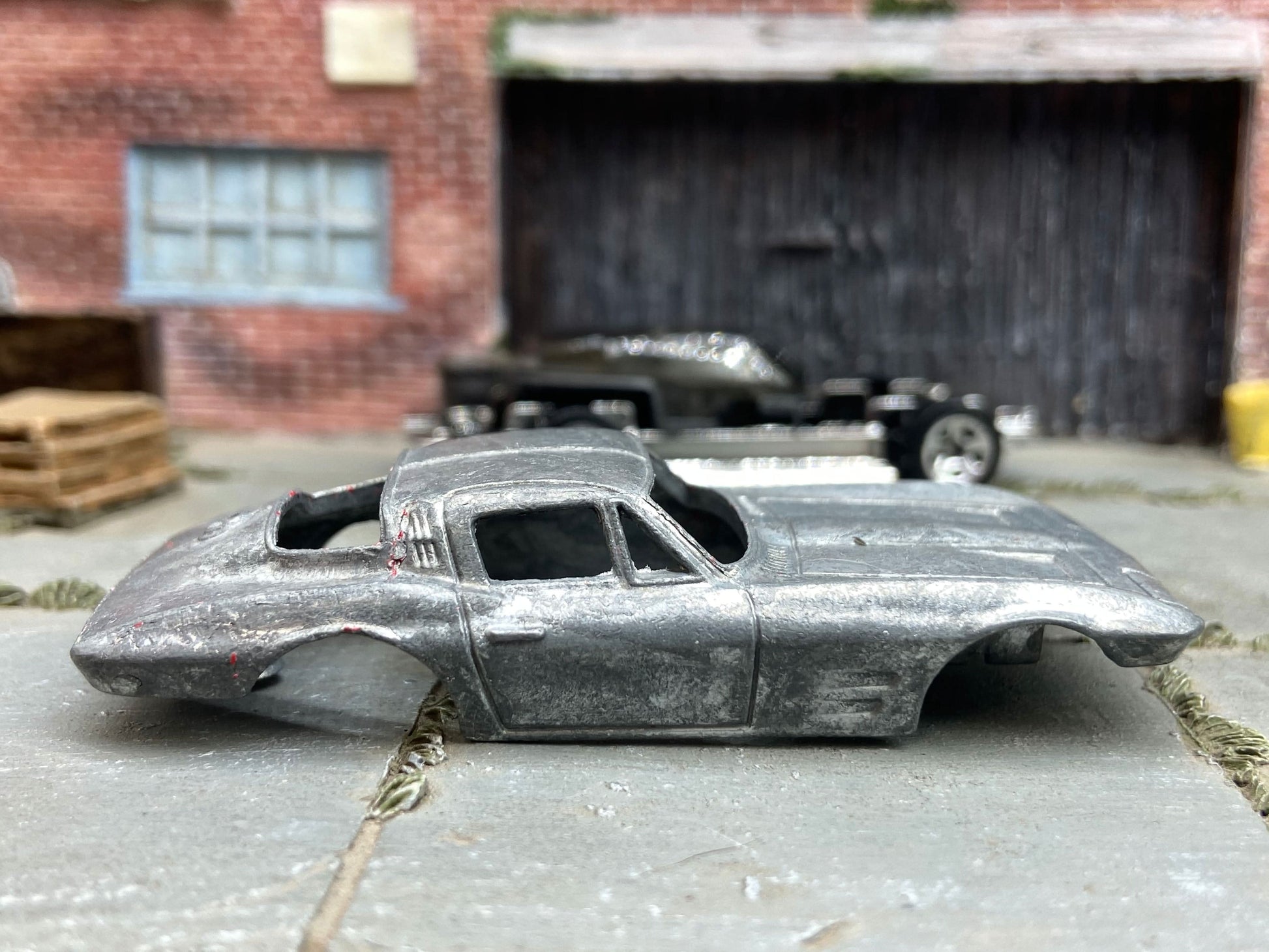 DIY Custom Hot Wheels Car Kit - 1964 Chevy Corvette Sting Ray - Build Your Own Custom Hot Wheels!