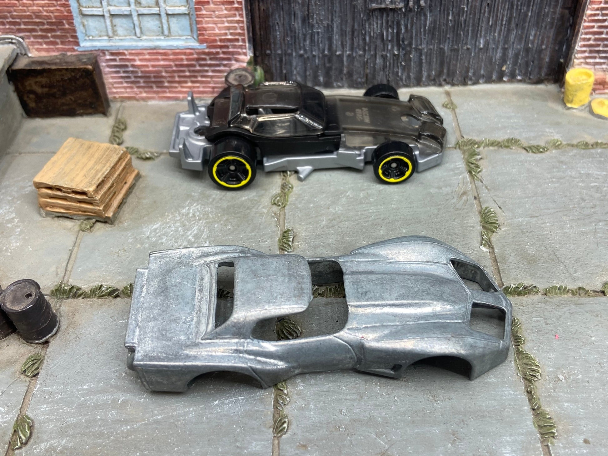 DIY Custom Hot Wheels Car Kit - 1976 Chevy Corvette Greenwood - Build Your Own Custom Hot Wheels!