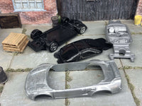 Stripped 1990 Acura NSX DIY Hot Wheels kit
