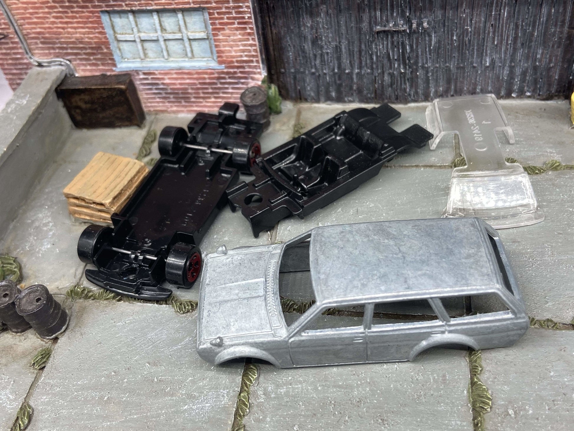 DIY Custom Hot Wheels Car Kit - Datsun 510 Wagon - Build Your Own Custom Hot Wheels