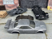 Stripped Dodge Challenger Drift Car DIY Hot Wheels kit