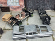 DIY Custom Hot Wheels Car Kit - Vista cruiser "Cruiser Bruiser" Demolition Car - Build Your Own Custom Hot Wheels!