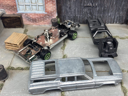 DIY Custom Hot Wheels Car Kit - Vista cruiser "Cruiser Bruiser" Demolition Car - Build Your Own Custom Hot Wheels!