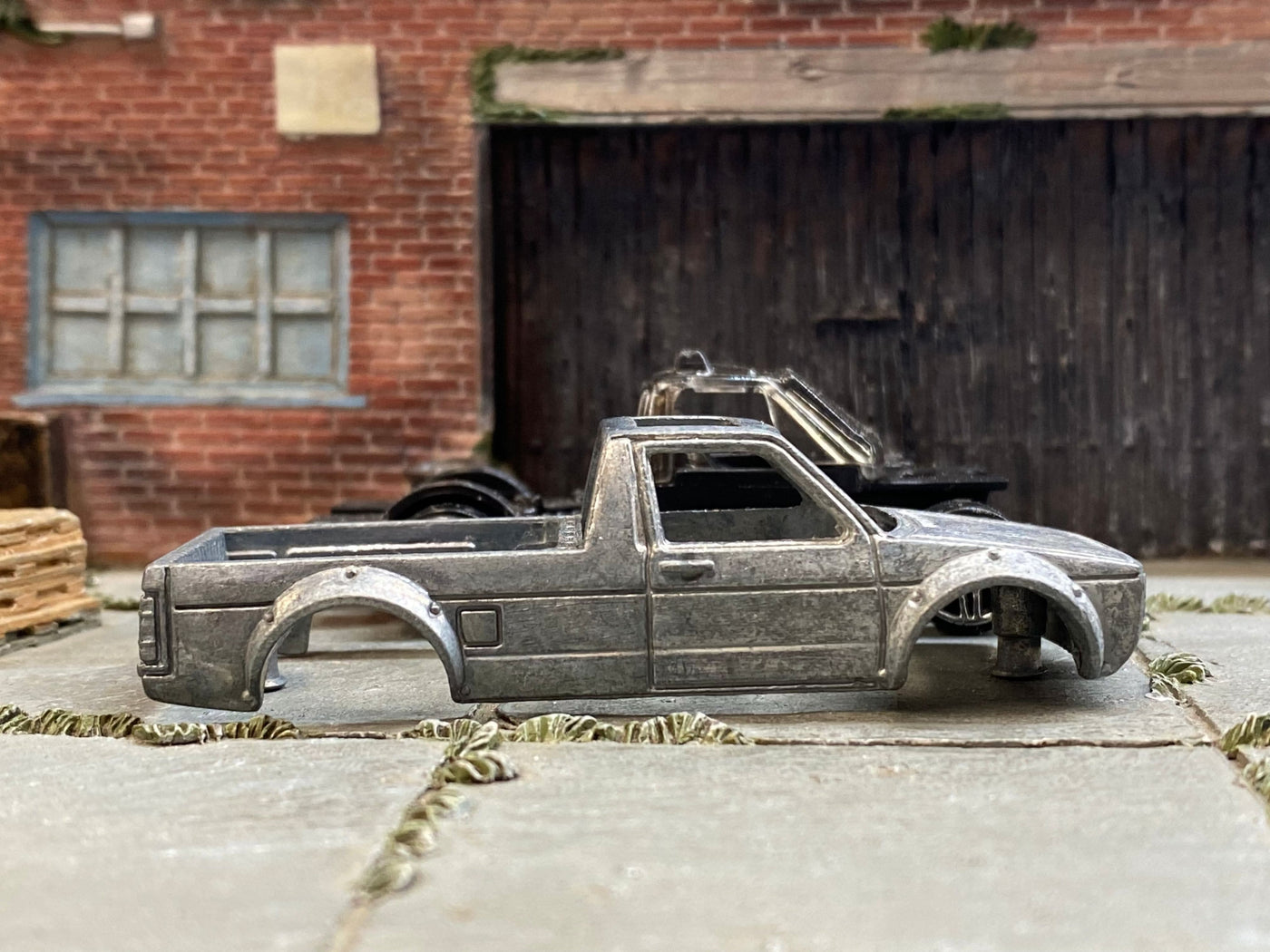 DIY Hot Wheels kit Volkswagen VW Caddy Truck - gallery image 1 of 3