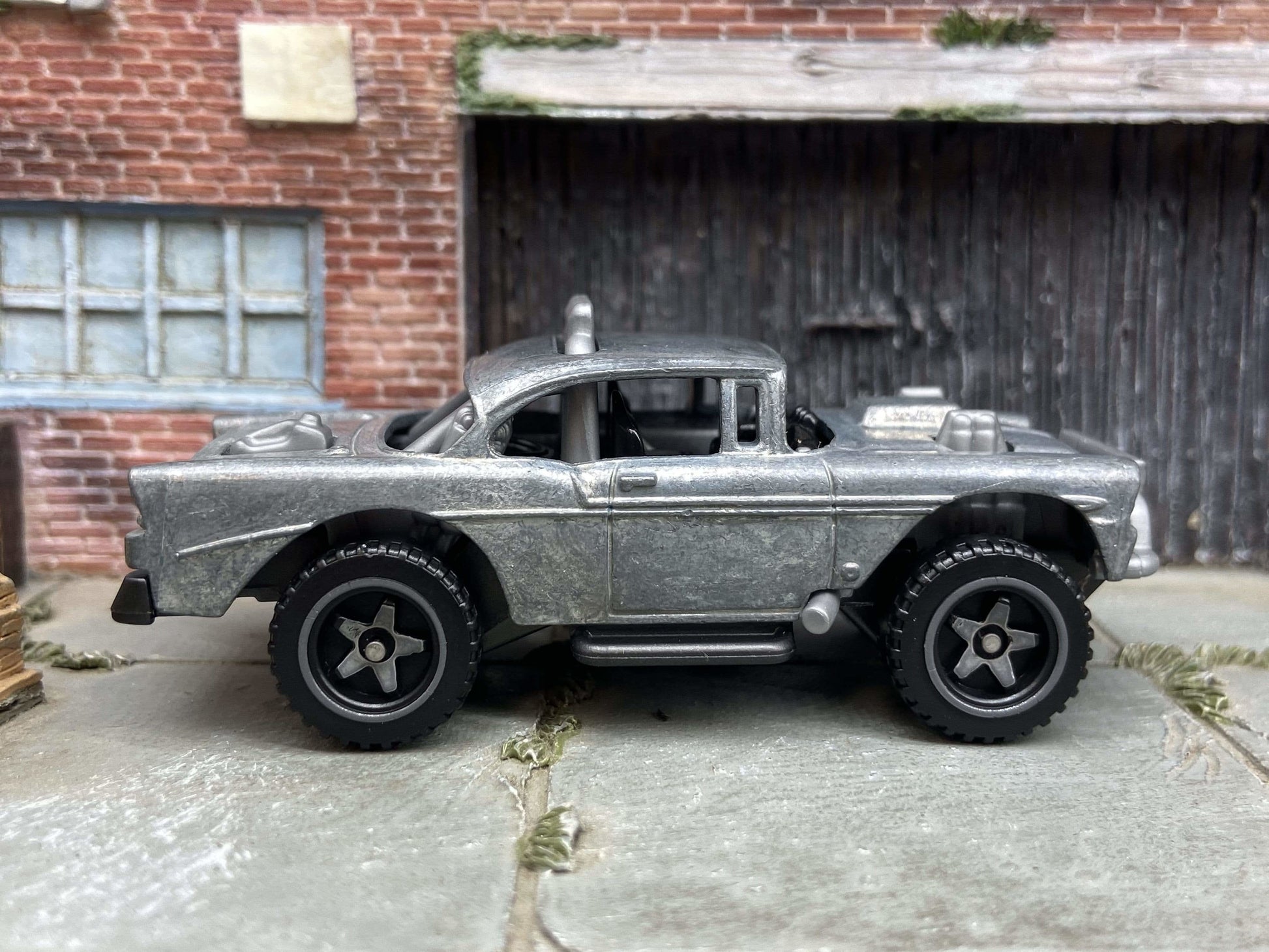 DIY Hot Wheels Car Kit - 1955 Chevy 4x4 Big Air Bel Air - Build Your Own Custom Hot Wheels!