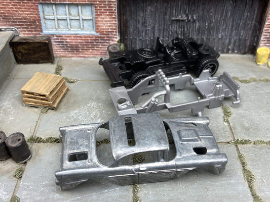 DIY Hot Wheels Car Kit - 1955 Chevy 4x4 Big Air Bel Air - Build Your Own Custom Hot Wheels!