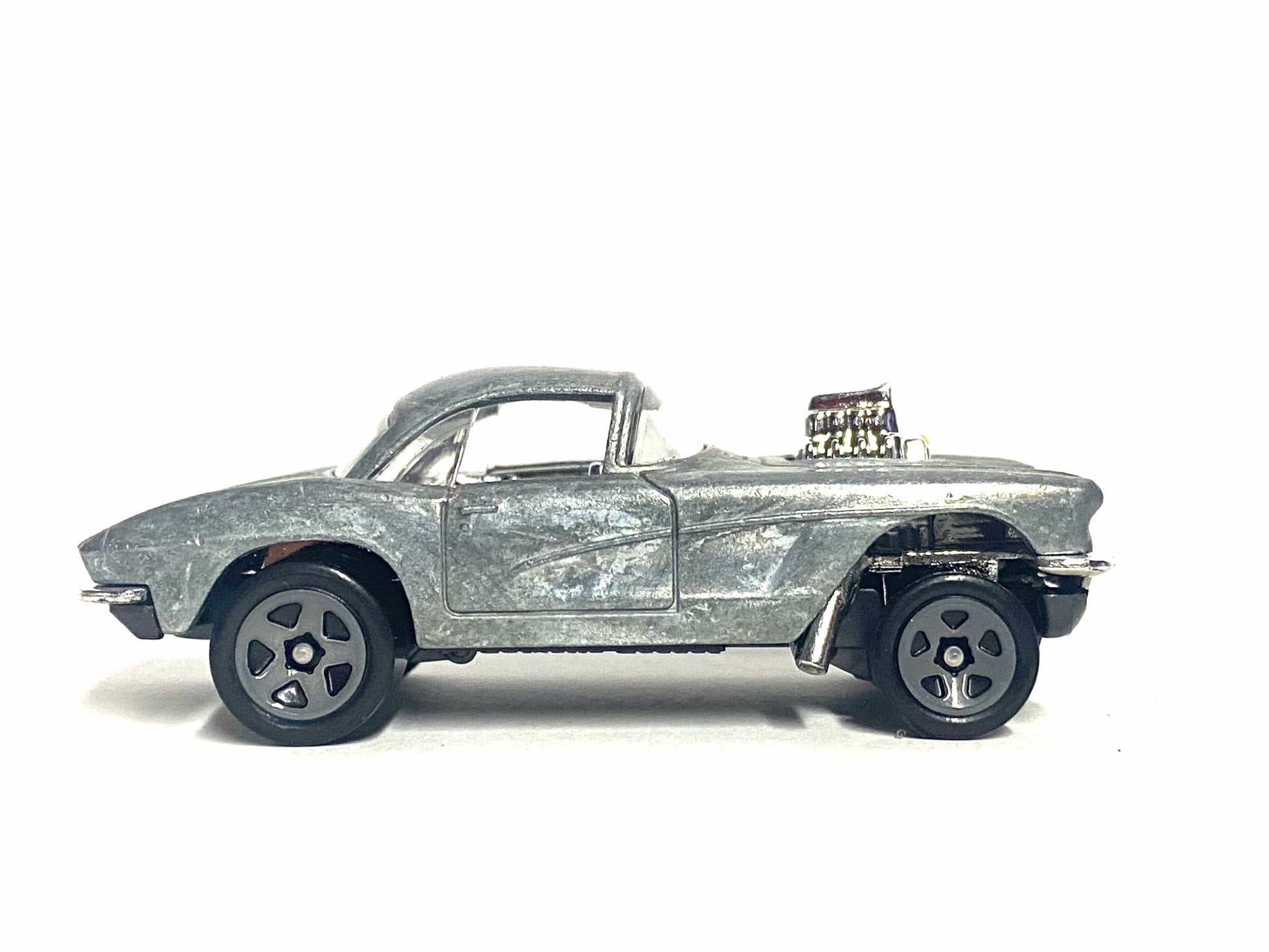 DIY Hot Wheels Car Kit - 1962 Chevy Corvette Gasser Drag Car - Build Your Own Custom Hot Wheels!