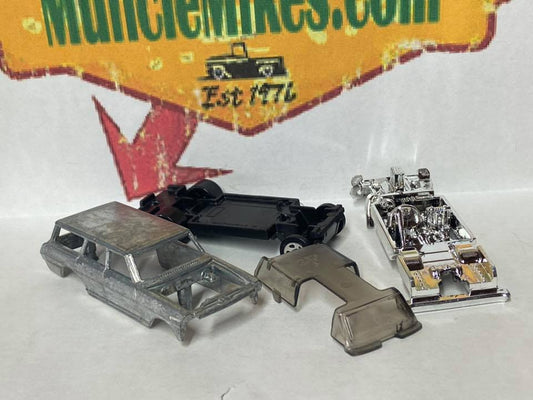 DIY Hot Wheels Car Kit - 1964 Chevy II Nova Gasser Station Wagon - Build Your Own Custom Hot Wheels!