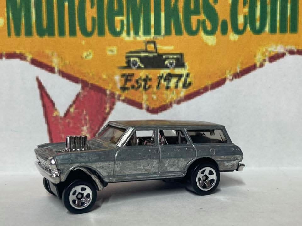 DIY Hot Wheels Car Kit - 1964 Chevy II Nova Gasser Station Wagon - Build Your Own Custom Hot Wheels!