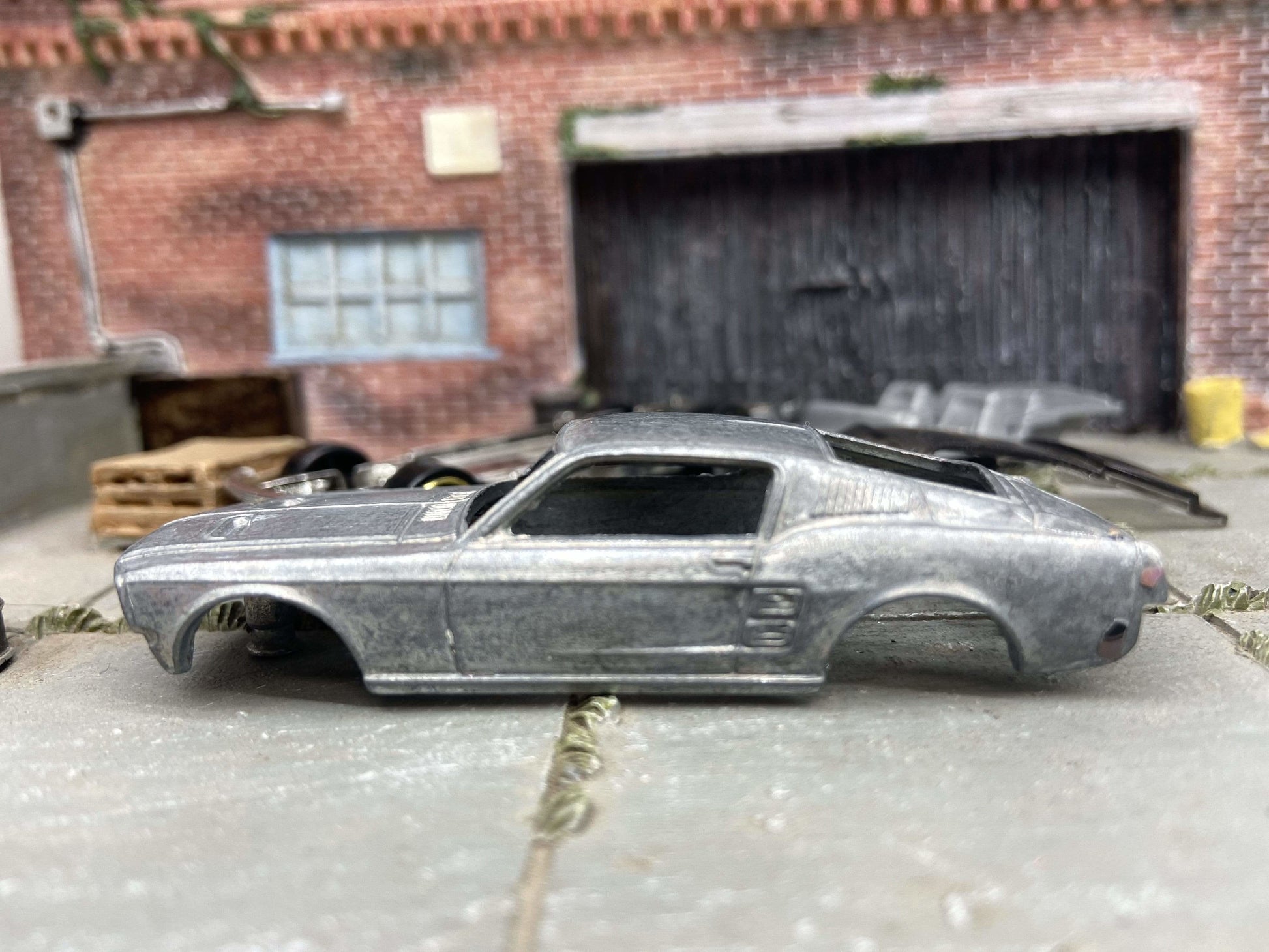 DIY Hot Wheels Car Kit - 1967 Ford Mustang Fastback - Build Your Own Custom Hot Wheels!