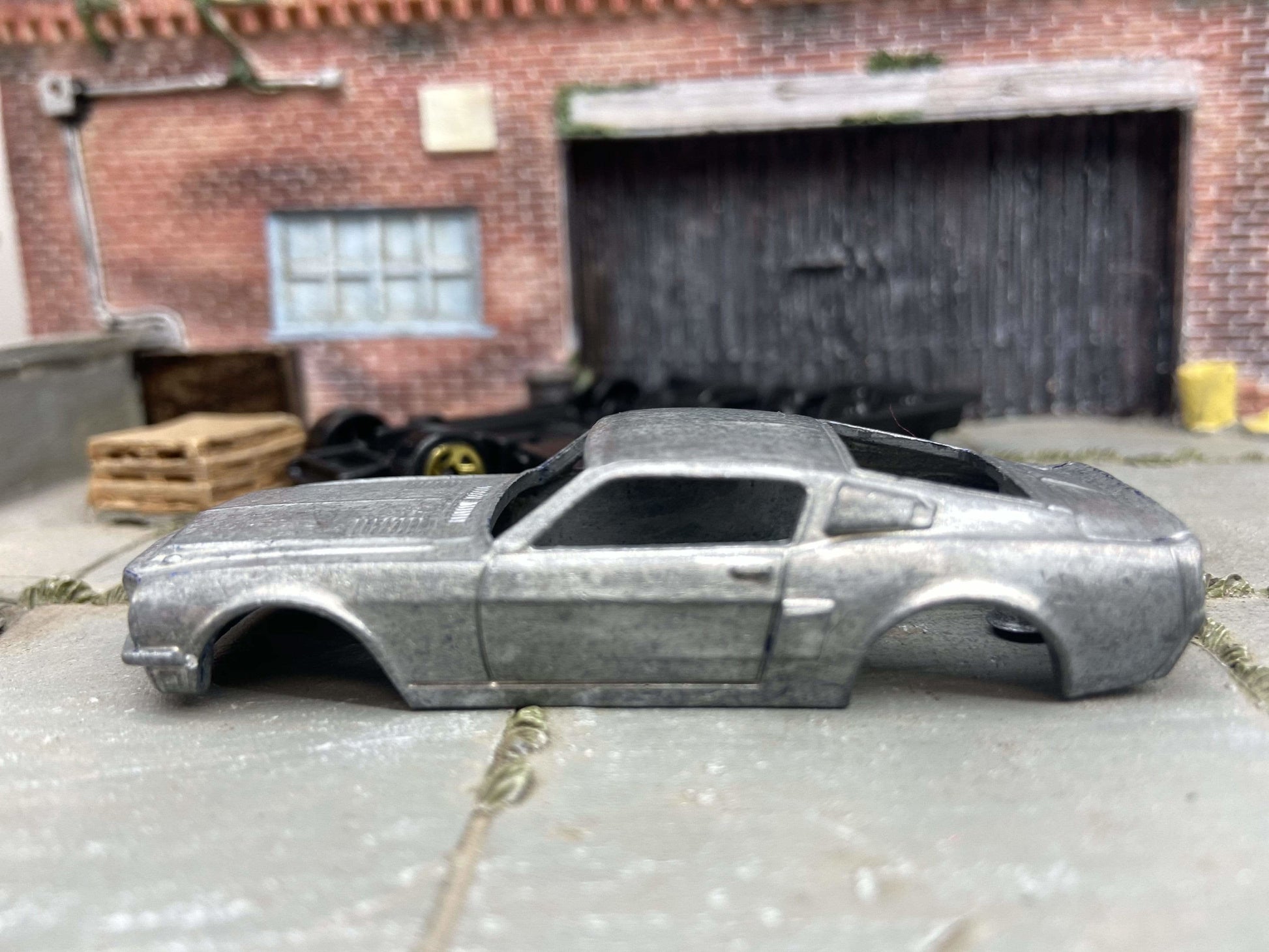 DIY Hot Wheels Car Kit - 1968 Ford Mustang Shelby GT 500 - Build Your Own Custom Hot Wheels!