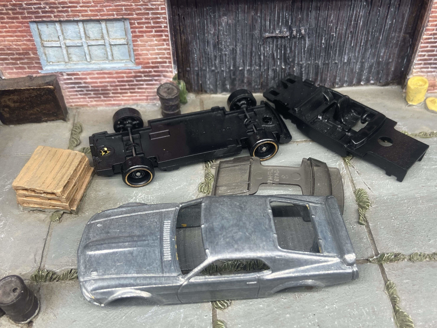 DIY Hot Wheels Car Kit - 1969 Ford Mustang BOSS 302 - Build Your Own Custom Hot Wheels!