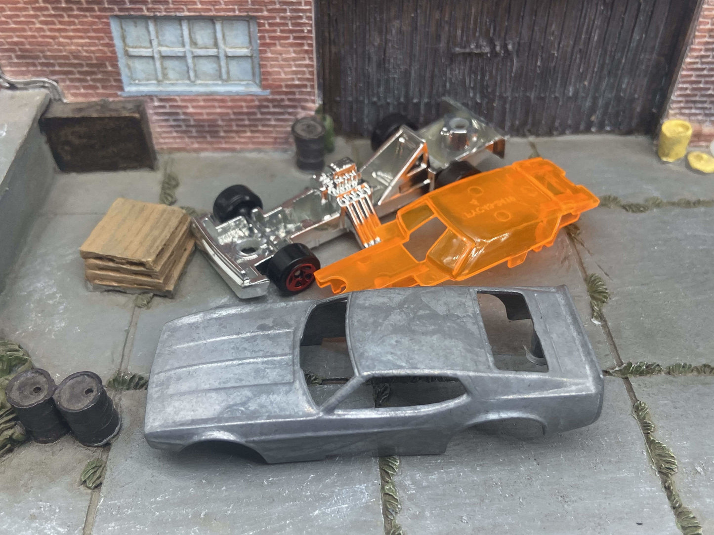 DIY Hot Wheels Car Kit - 1971 Ford Mustang Funny Car - Build Your Own Custom Hot Wheels!