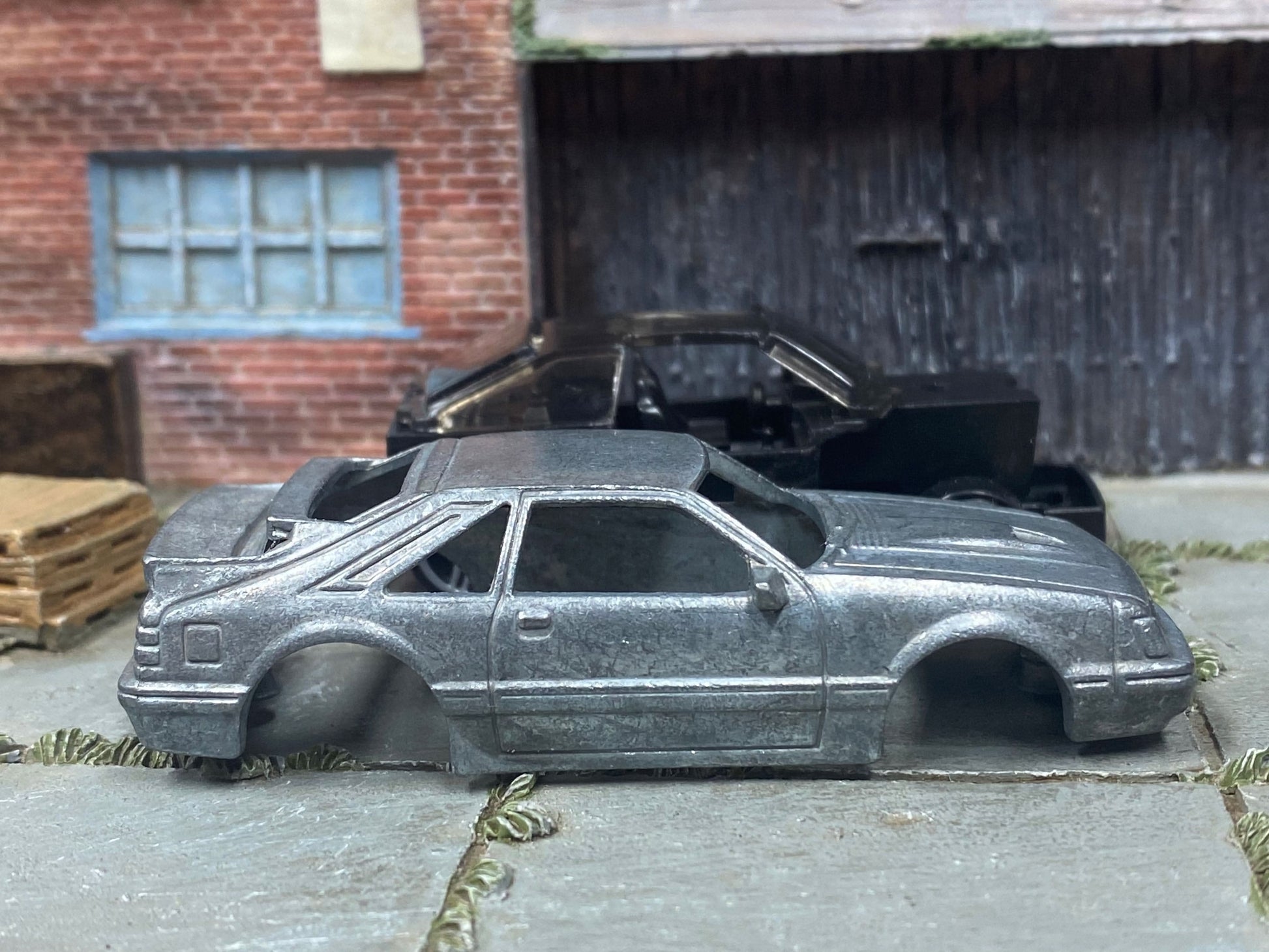 DIY Hot Wheels Car Kit - 1984 Ford Mustang SVO - Build Your Own Custom Hot Wheels