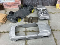 Stripped 2015 Ford Mustang GT Convertible DIY Hot Wheels kit