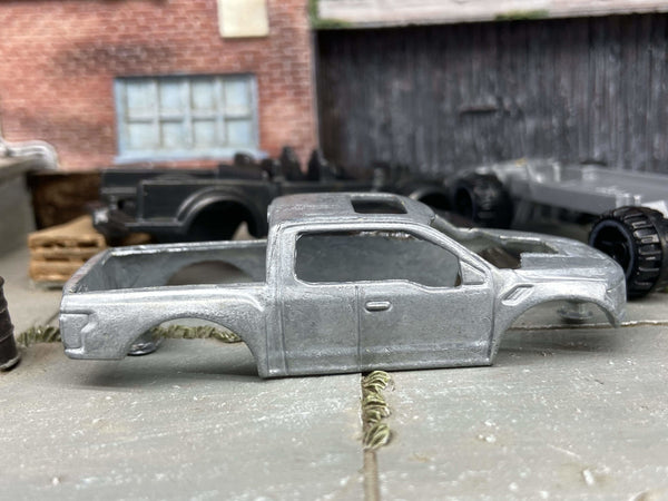 Stripped 2017 Ford Raptor F150 4X4 Pickup Truck DIY Hot Wheels kit