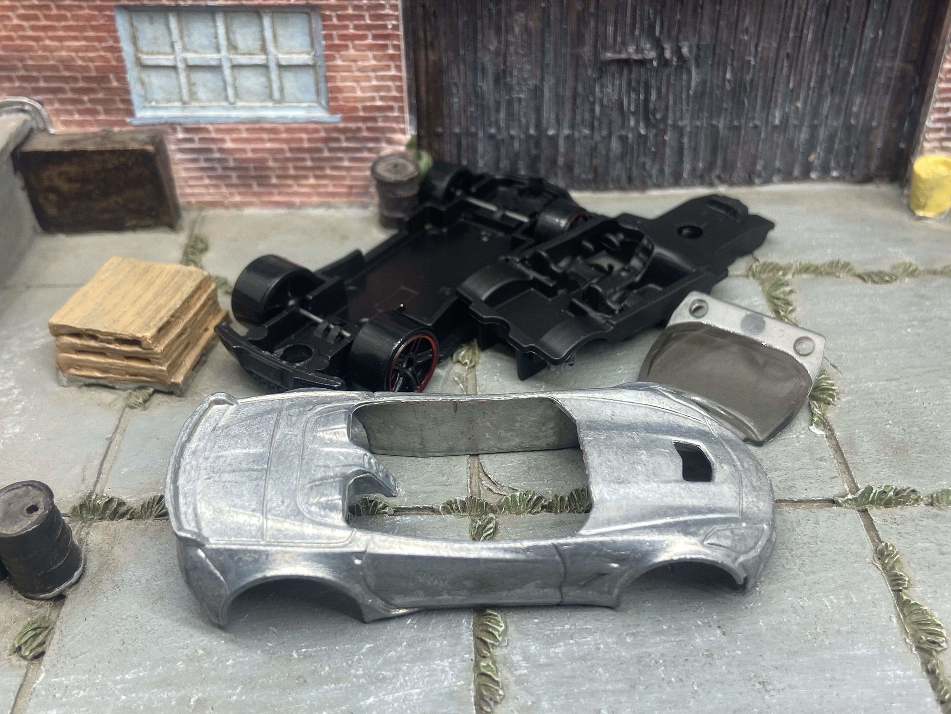 DIY Hot Wheels Car Kit - Chevy Corvette C7 Z06 Convertible - Build Your Own Custom Hot Wheels!