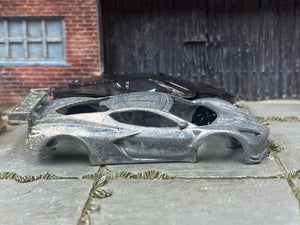 DIY Hot Wheels Car Kit - Chevy Corvette C8.R - Build Your Own Custom Hot Wheels!