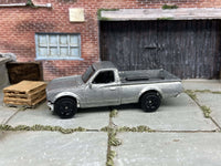 Bare-metal Datsun 620 Mini Truck DIY Hot Wheels kit — view 3