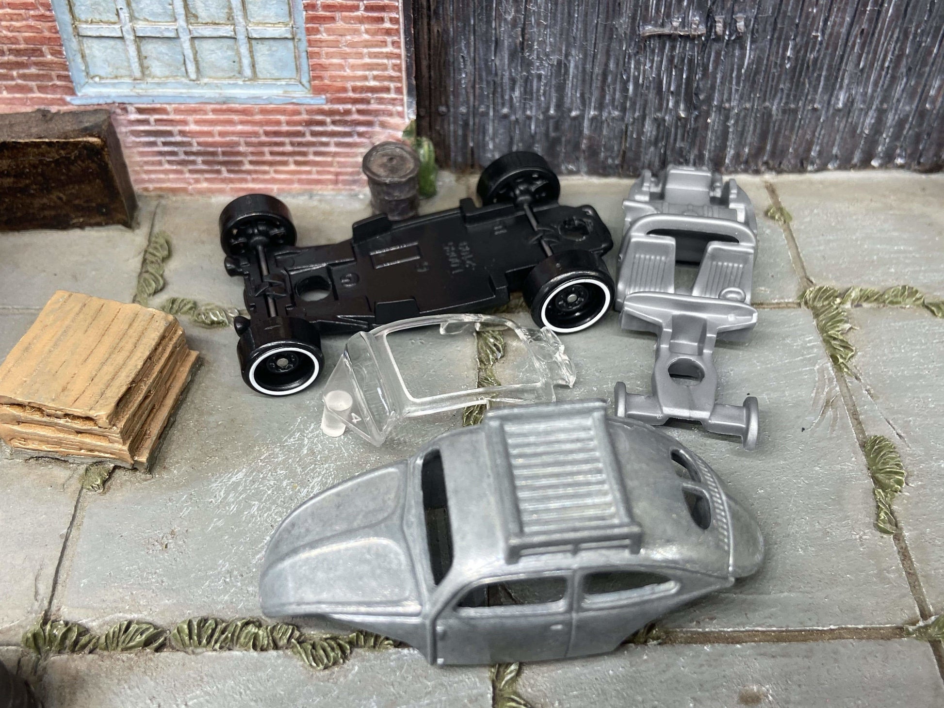 DIY Hot Wheels Car Kit - Volkswagen VW Beetle - Build Your Own Custom Hot Wheels!